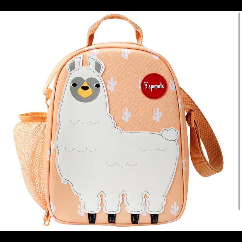 3 Sprouts Llama lunch bag NWT